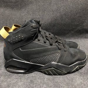 Air Jordan Lift Off Youth Size 4Y GS Shoe Sneaker Black Metallic Gold AR6346–007